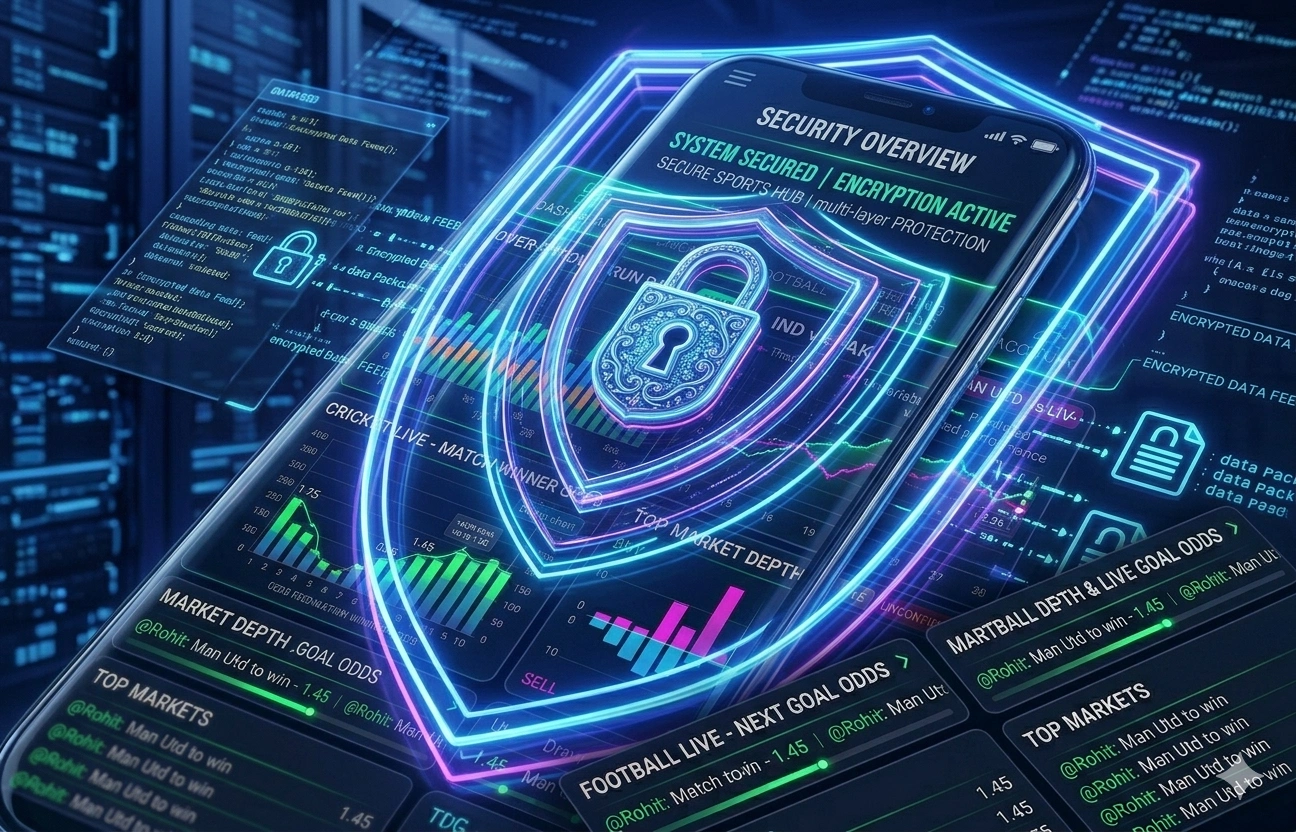 99 Exchange App security features with secure login and data protection system