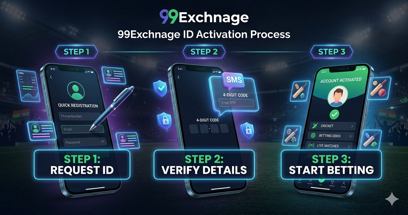 How to get 99 Exchange ID step by step
